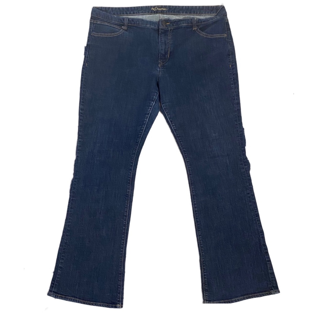 OLD NAVY Y2K The Dreamer Bootcut Flare Leg Dark Stretch Denim Jeans-size 16